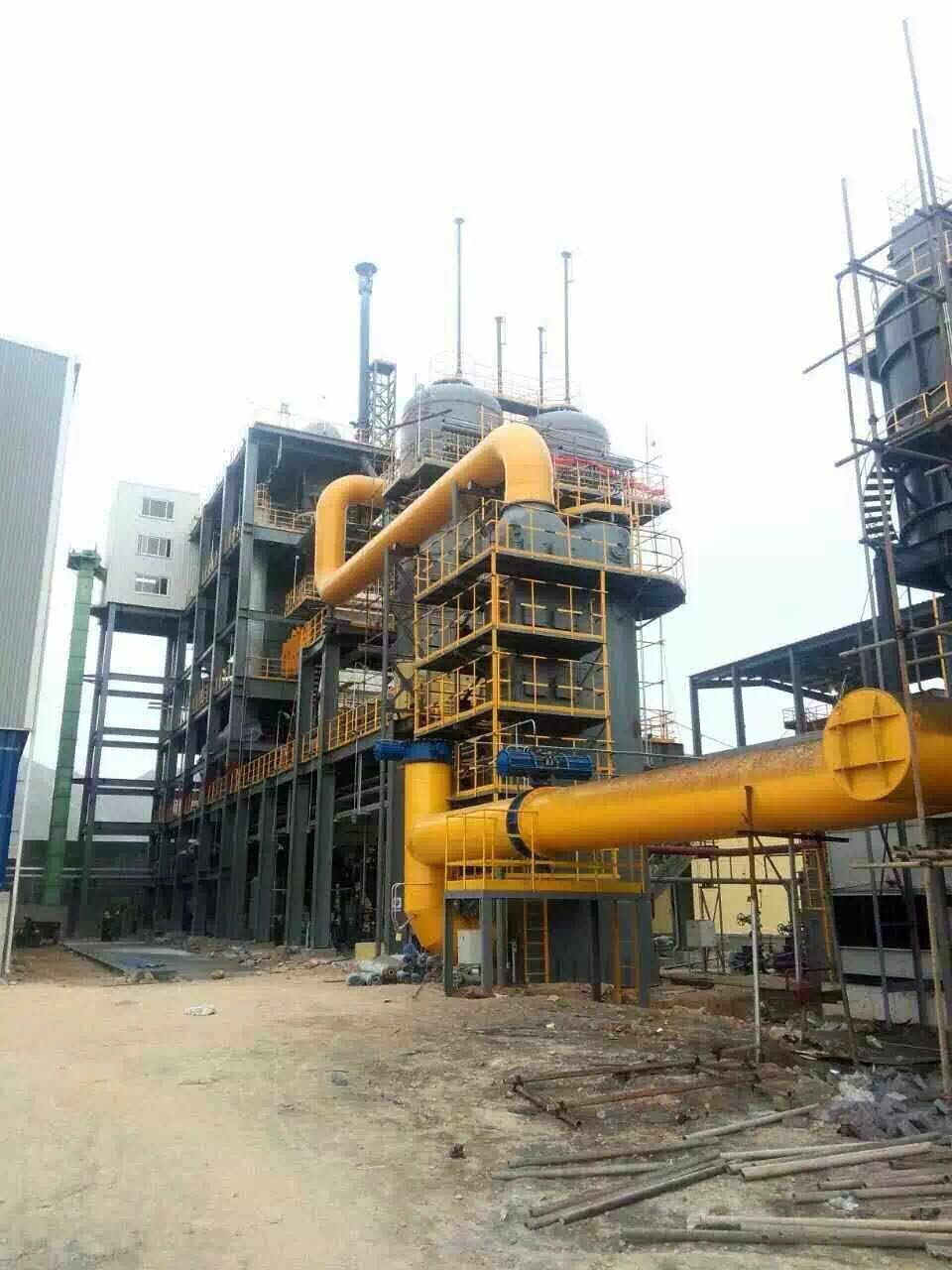 Shandong Zhaojin chloridizing roasting project——CXL2000 circulating fluidized bed gasifier project put into operation